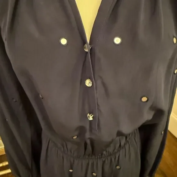 Lilly Pulitzer Turner Dress True Navy Silk
MM15 - Picture 5 of 8